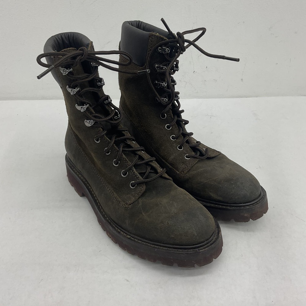 Thursday Everyday Green Combat Leather Boots - Men's US 8